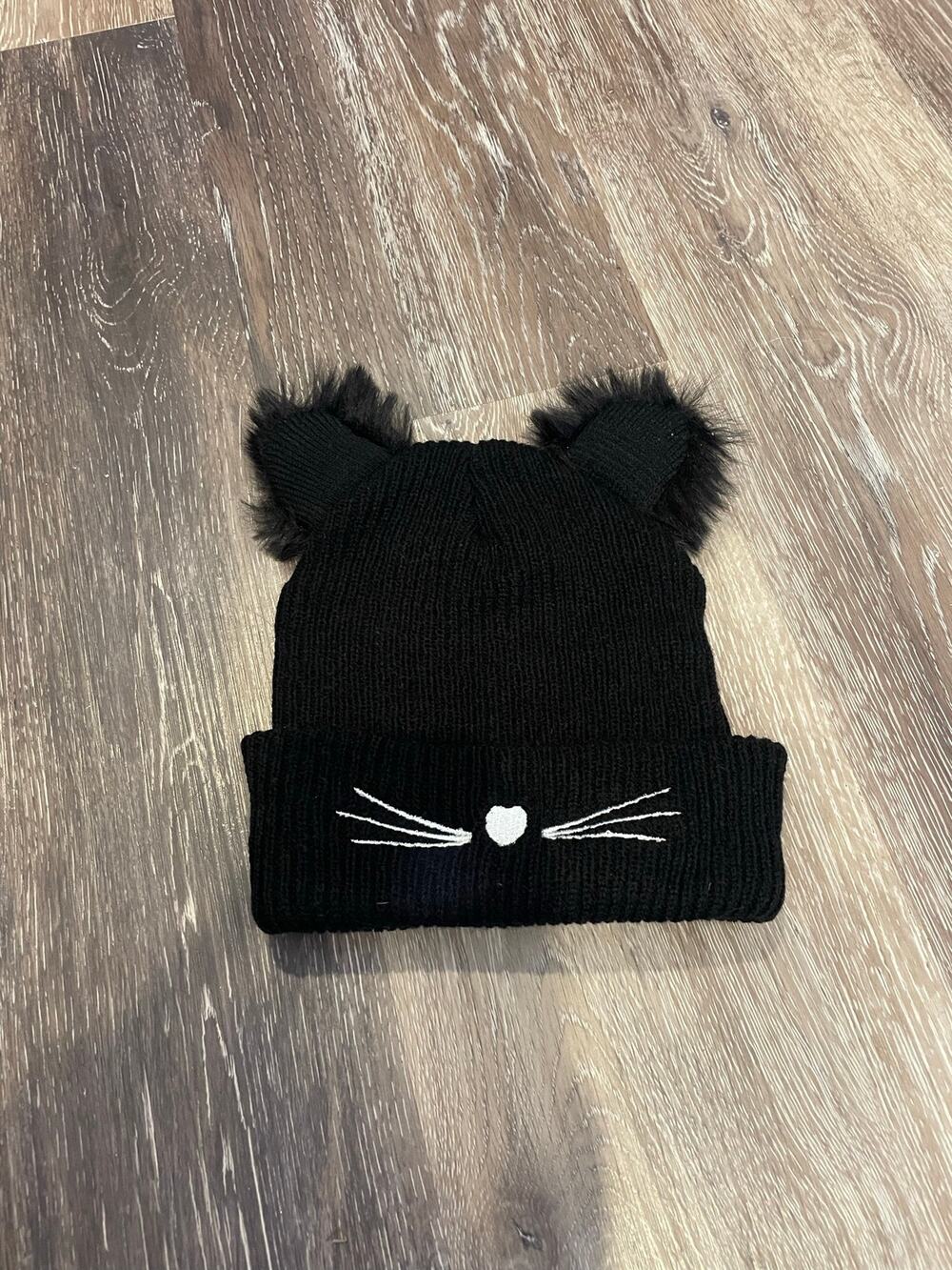kids kitty beanie